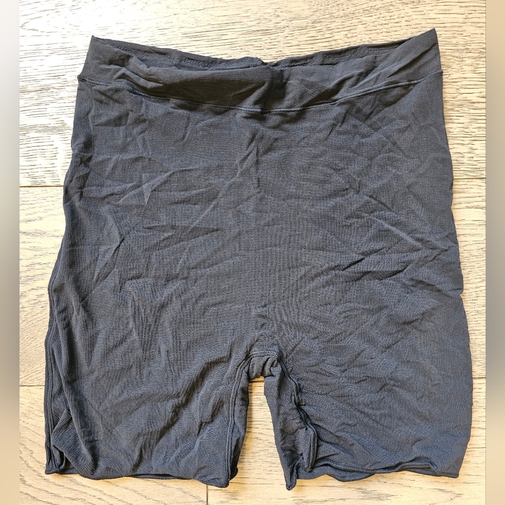 SKIMS Black Summer Mesh Short Sz 3X - NWOT